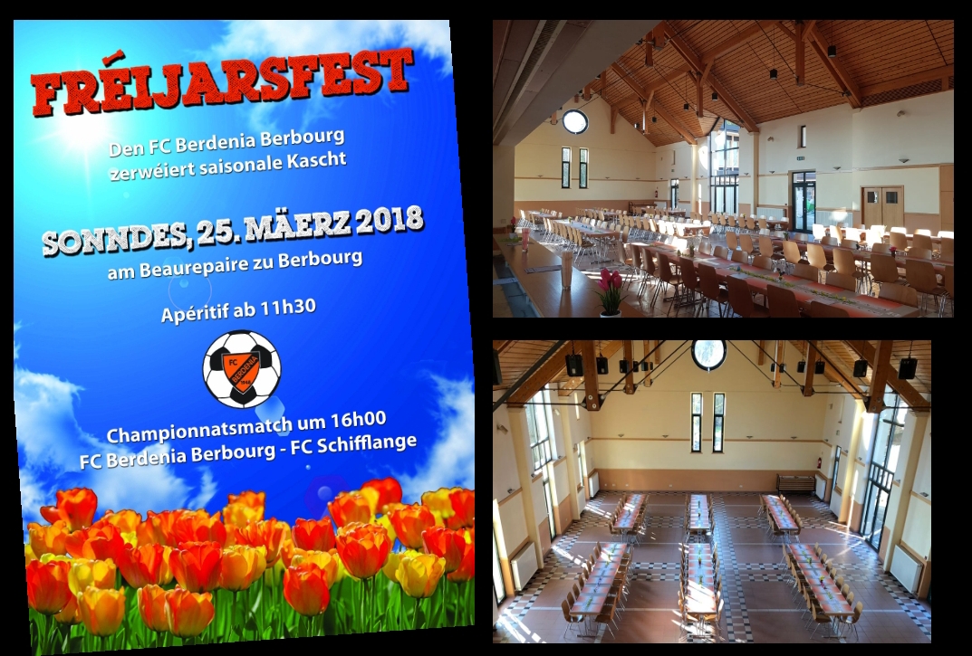 Fréijarsfest haut am Beaurepaire