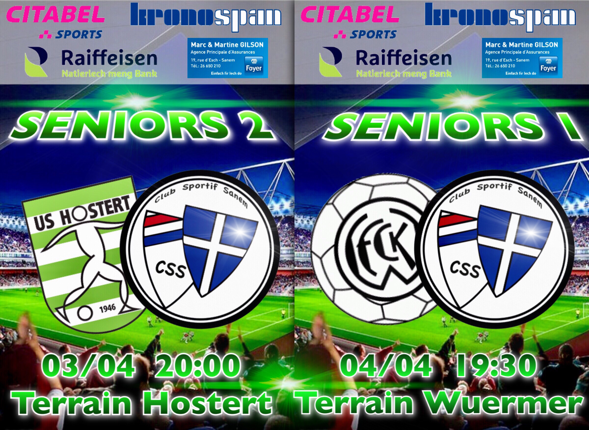CHAMPIONNAT SENIORS