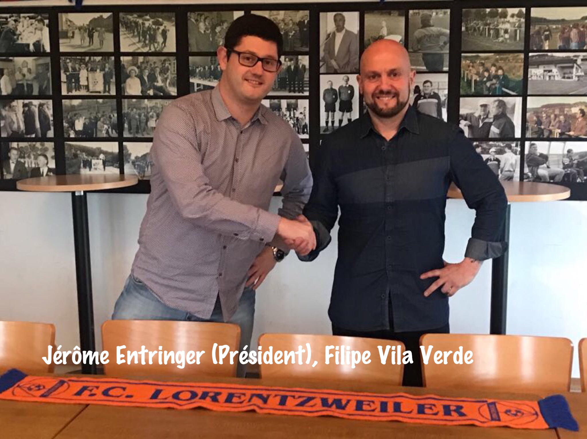 Nouveau Entraîneur Saison 2018/2019 - Filipe VILA VERDE (Seniors I)