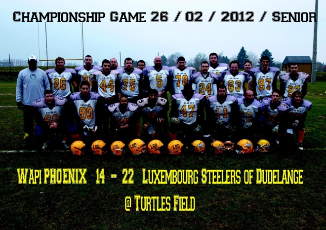 Senior Game Steelers