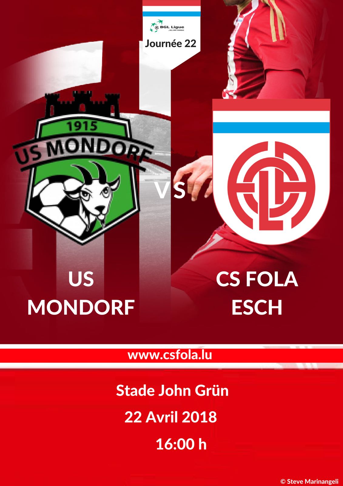 US Mondorf vs CS FOLA