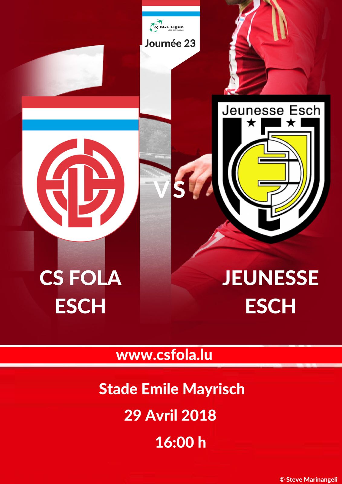 CS FOLA vs Jeunesse Esch