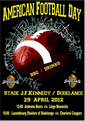 American Football in Dudelange Town