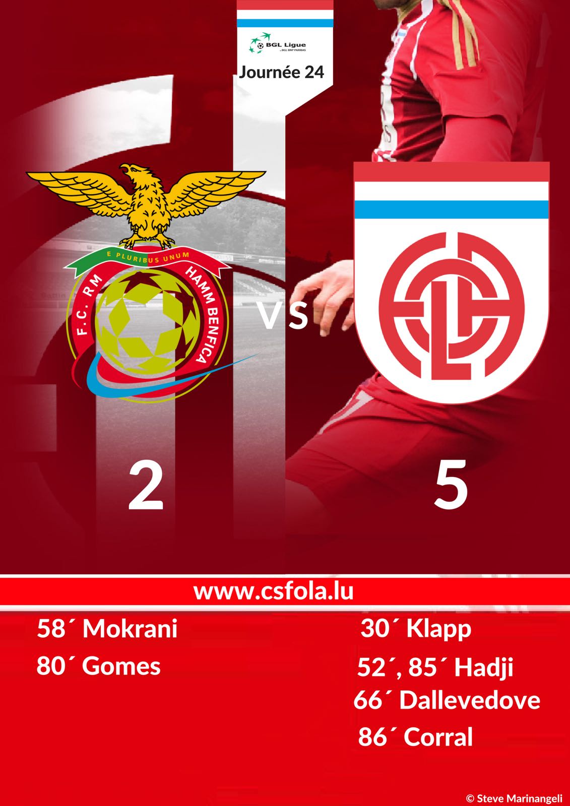 HAMM Benfica - CS FOLA