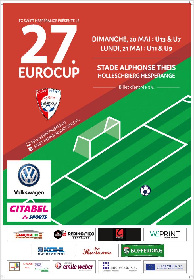 27. Eurocup den 20. an 21. Mee 27. Eurocup den 20. an 21. Mee