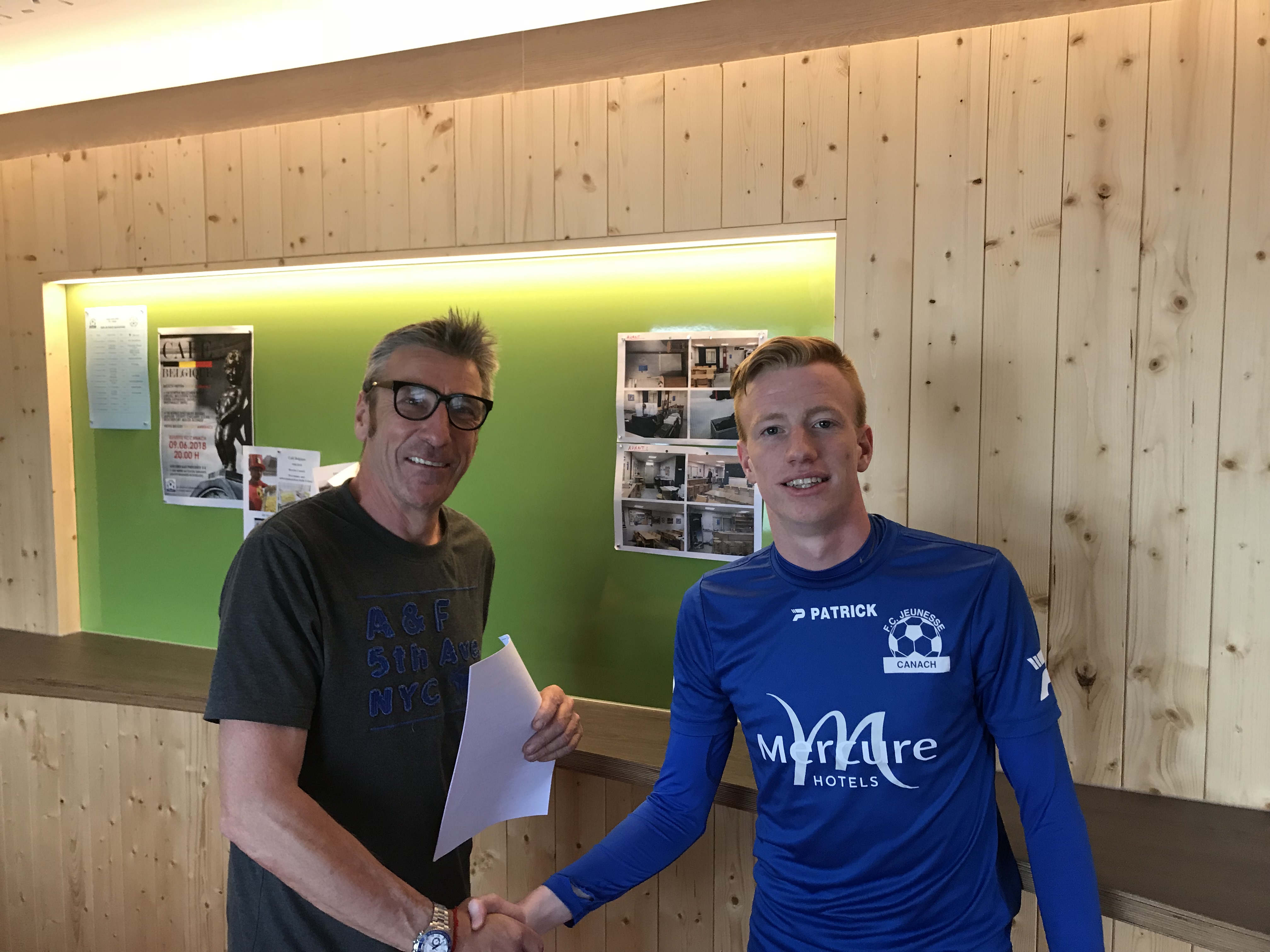 Den Tun Rauen an den Jailson Moreira bleiwen eis trei