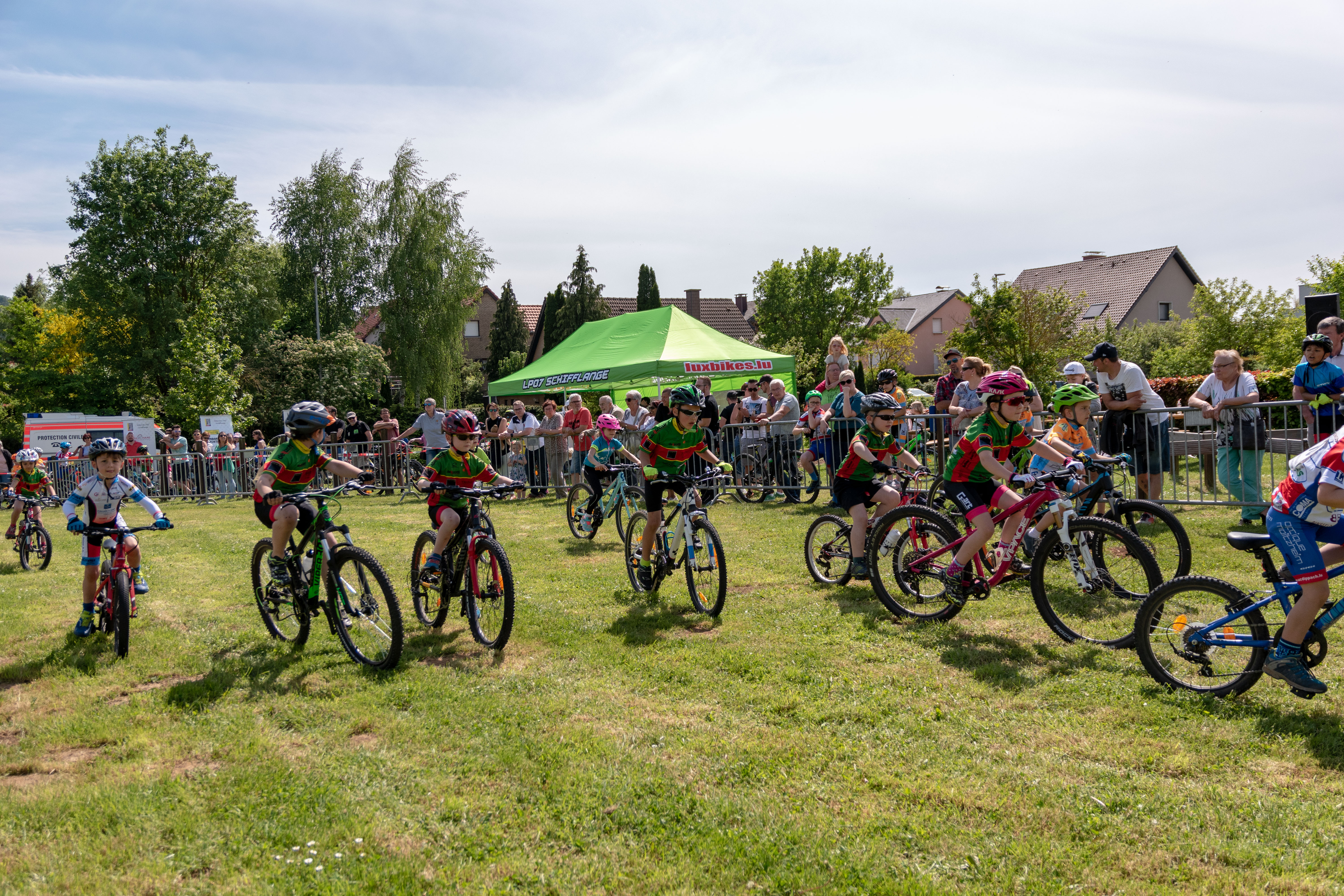 Klassement vun der VTT-Course fir Jeunes vum 12. Mee