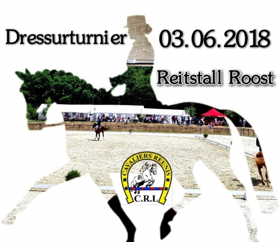Zeiteinteilung Dressurturnier Roost 03.06.18