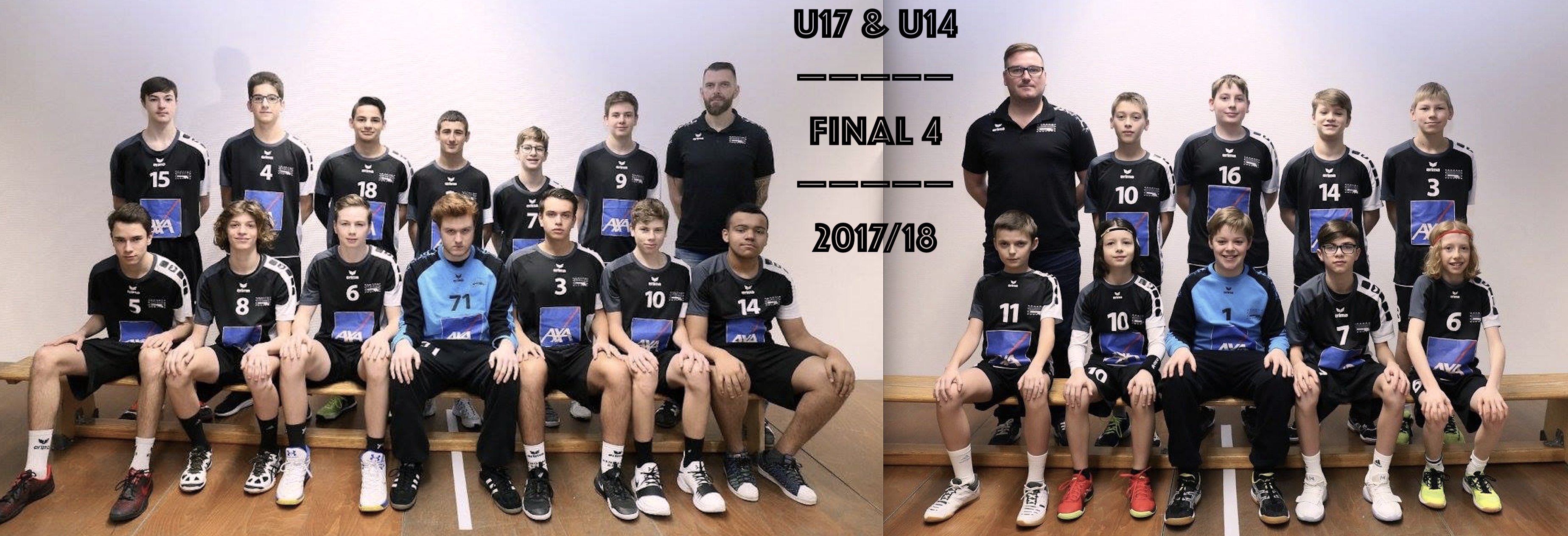 FINAL 4 bei der U14 an U17 Jongen FINAL 4 bei der U14 an U17 Jongen