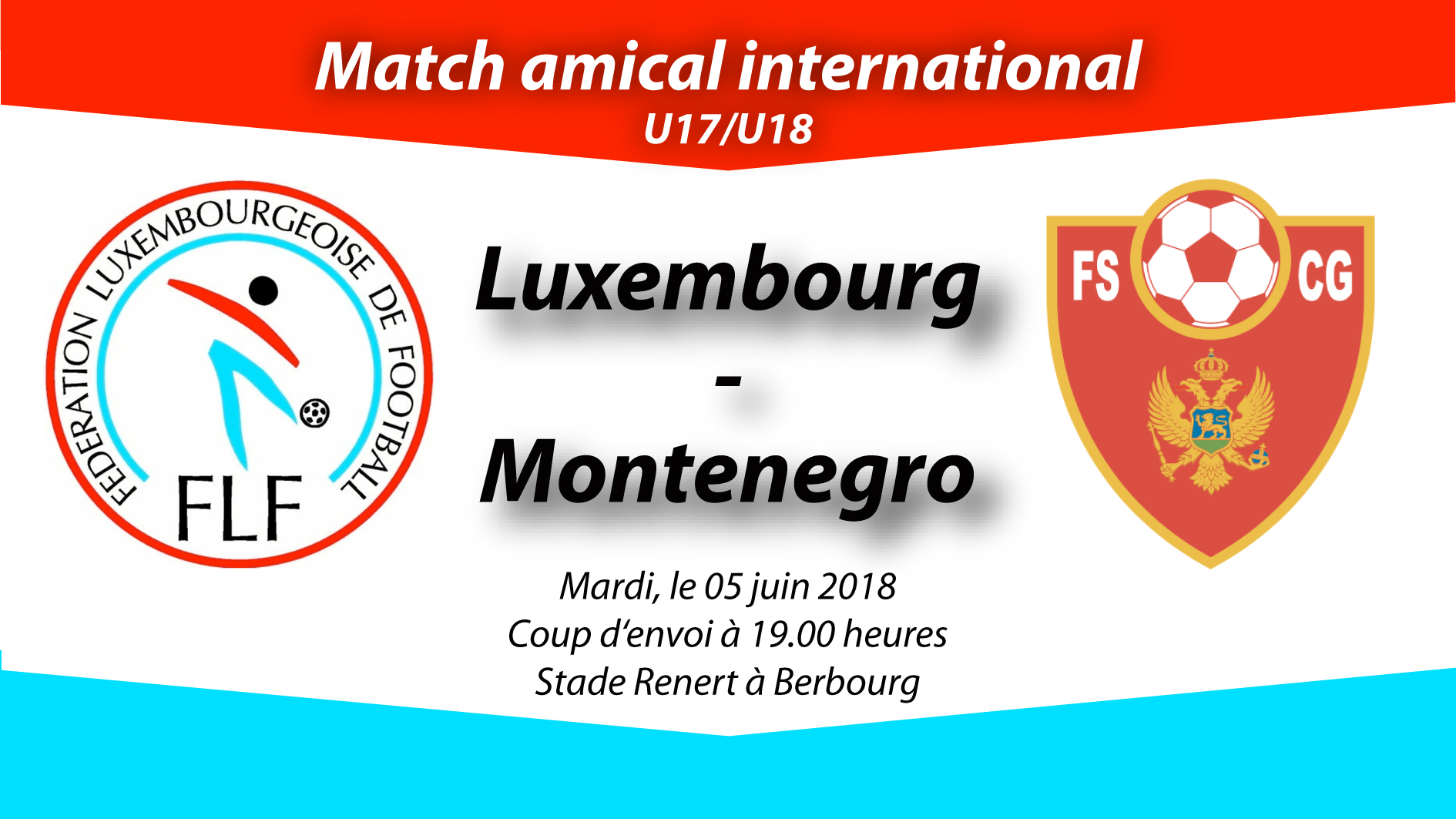 U18 Frëndschaftsmatch zu Berbourg