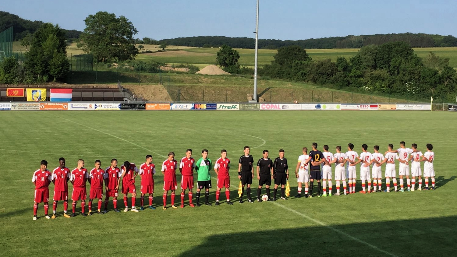 FLF U18 gewënnt géint Montenegro FLF U18 gewënnt géint Montenegro