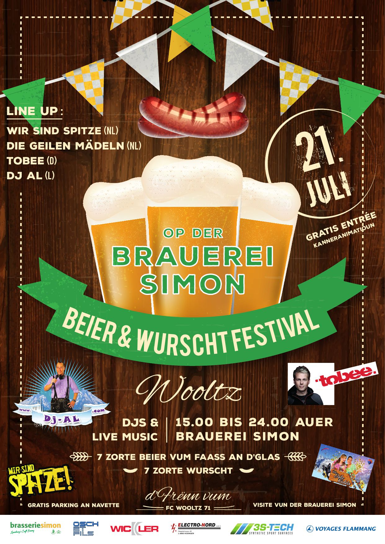 Béier a Wurscht FESTIVAL op der Brauerei Simon Béier a Wurscht FESTIVAL op der Brauerei Simon