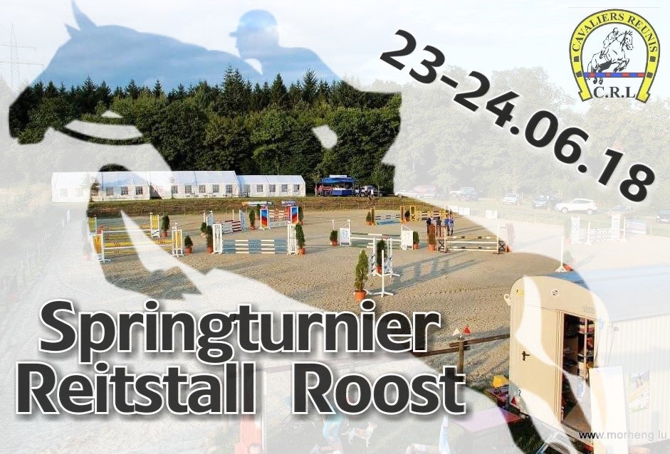 Zeiteinteilung Springturnier Roost 23-24.06.18