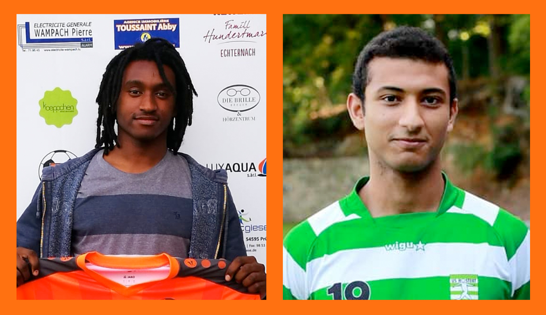Zwee jonk Transfert'en mat Potential Zwee jonk Transfert'en mat Potential