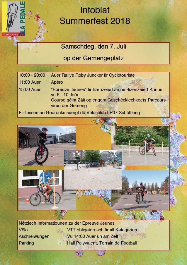 Summerfest a Parcours d'Adresse fir Jeunes Summerfest a Parcours d'Adresse fir Jeunes