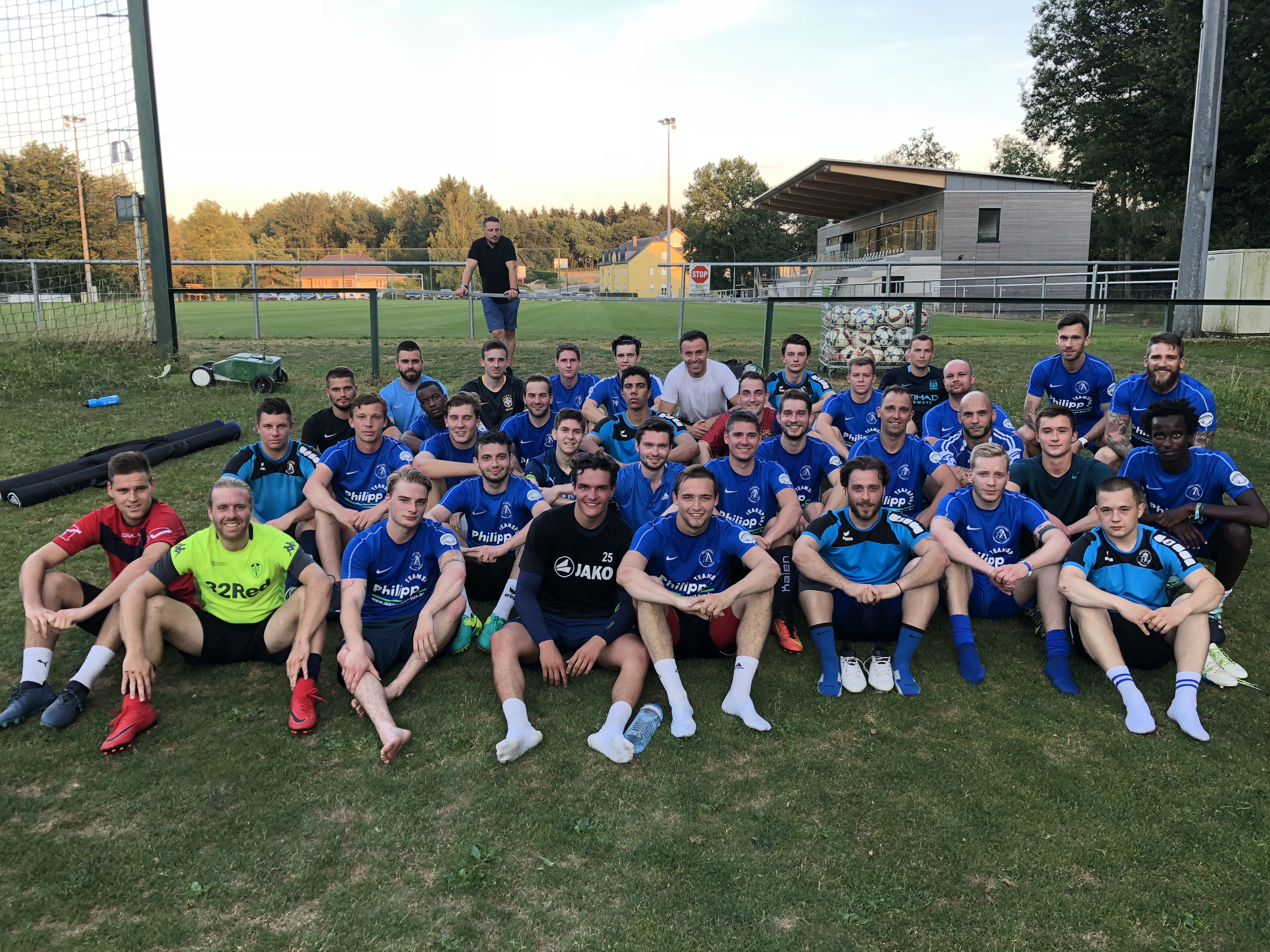 Trainingoptakt am Aischdall Trainingoptakt am Aischdall
