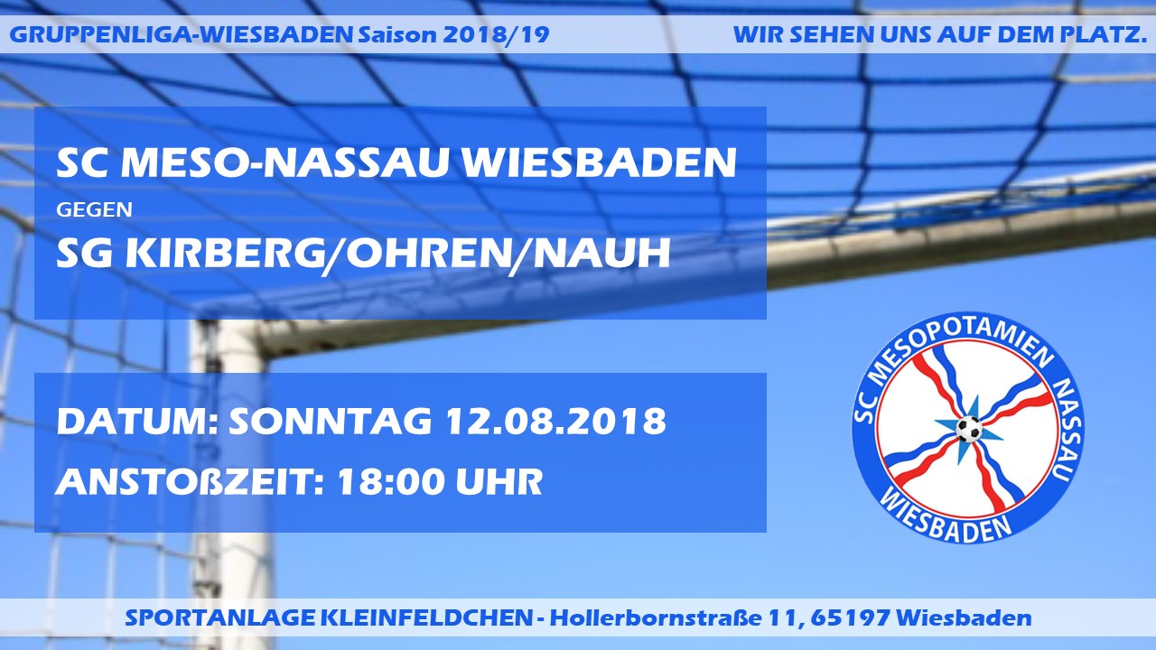 Heimspiel unserer I. Mannschaft