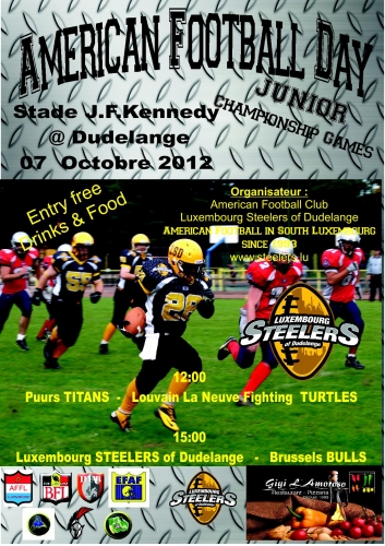 JUNIOR  Football Games @ Dudelange