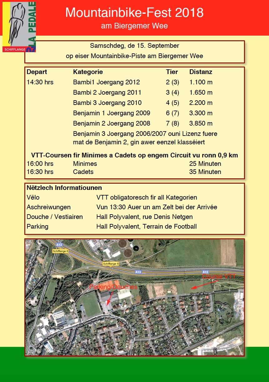 Mountainbike-Fest 15.09.2018