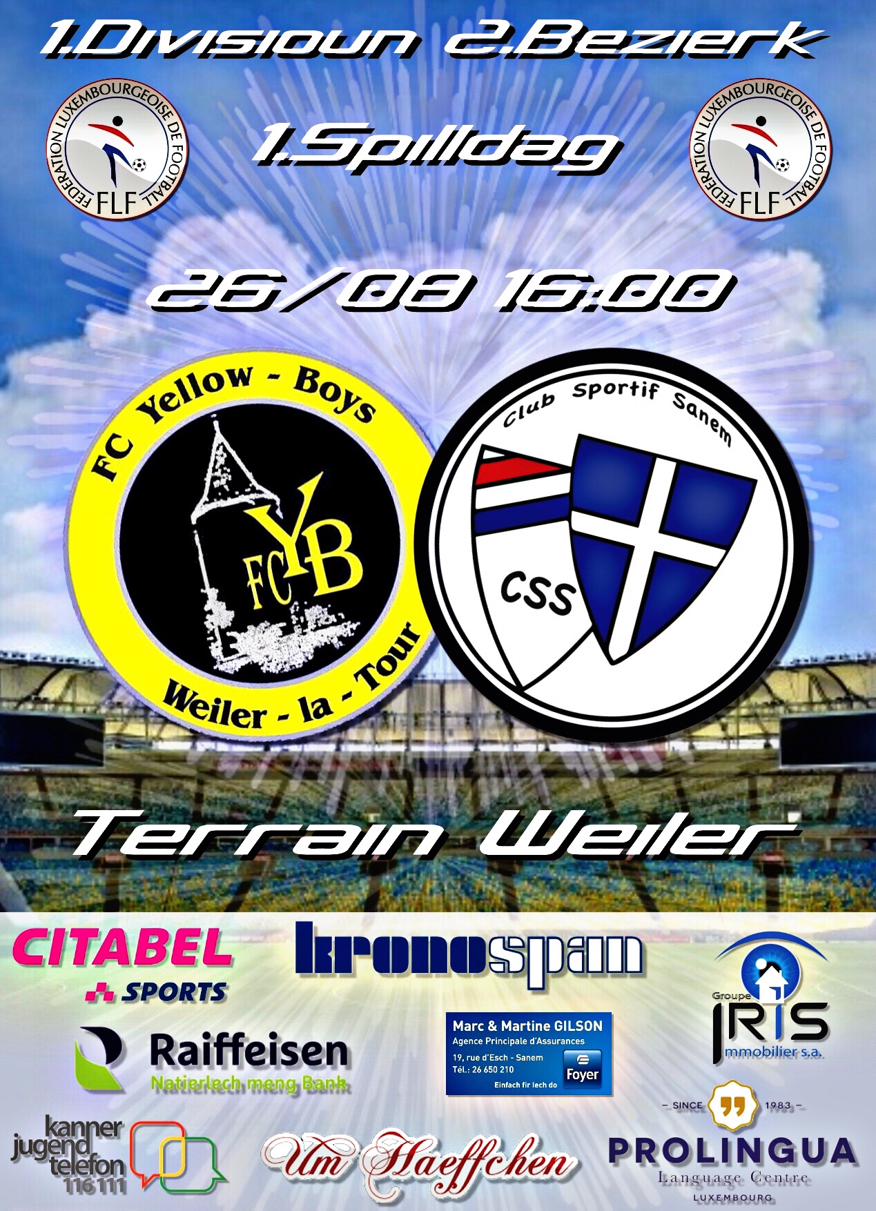 1.SPILLDAG CHAMPIONNAT