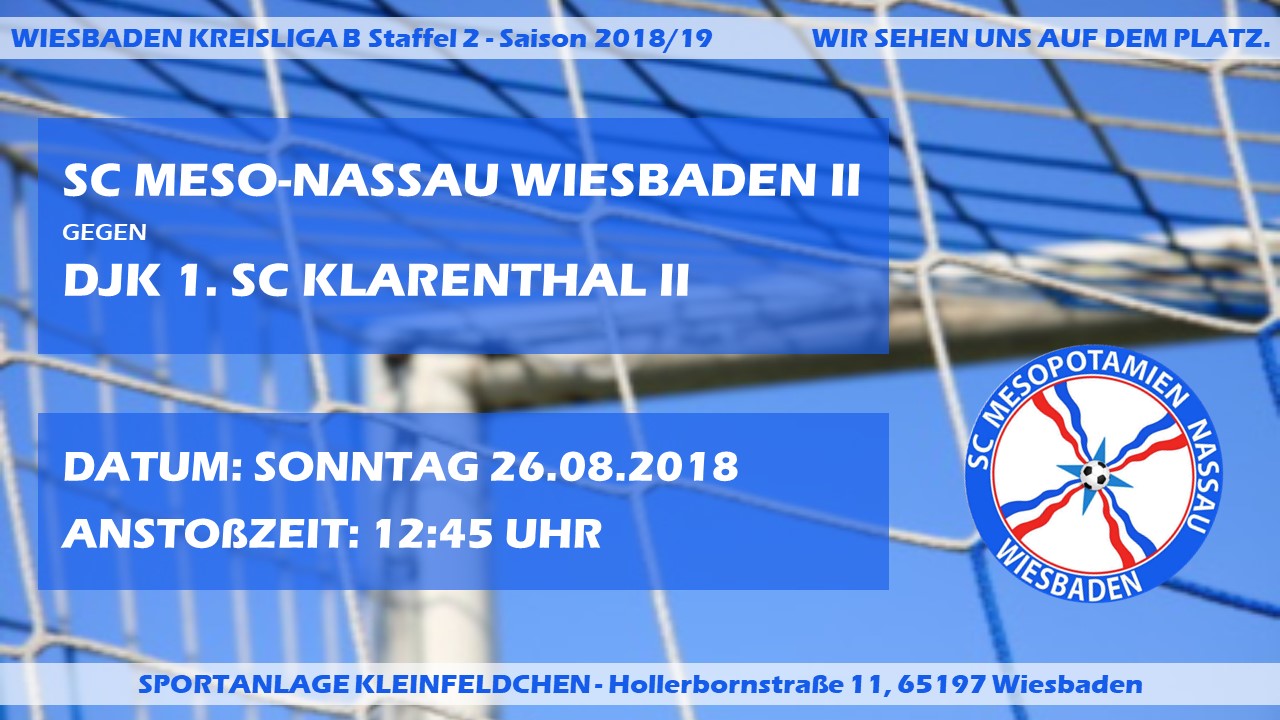 Heimspiel II. Mannschaft