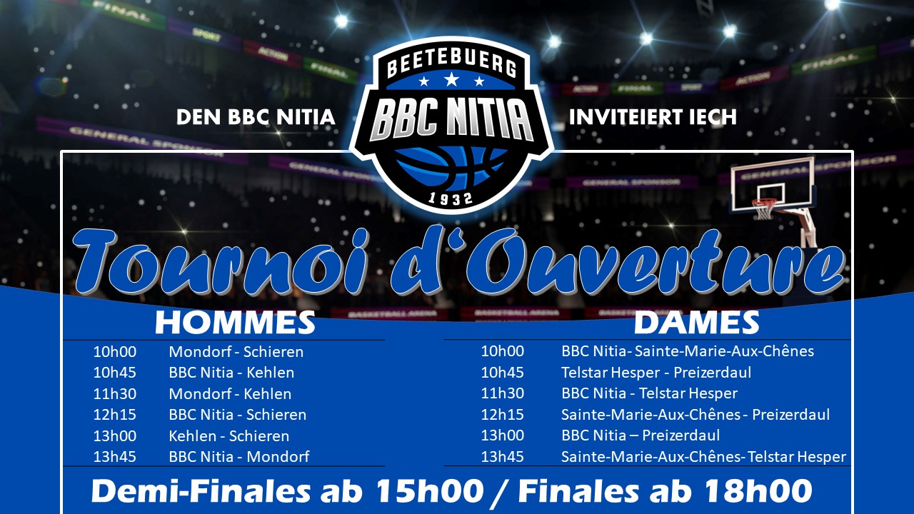 Tournoi d'Ouverture 8. September