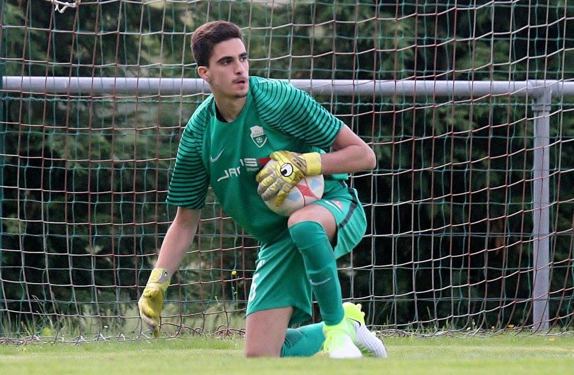 Den André Barrela (17) am Gool géint Rouspert