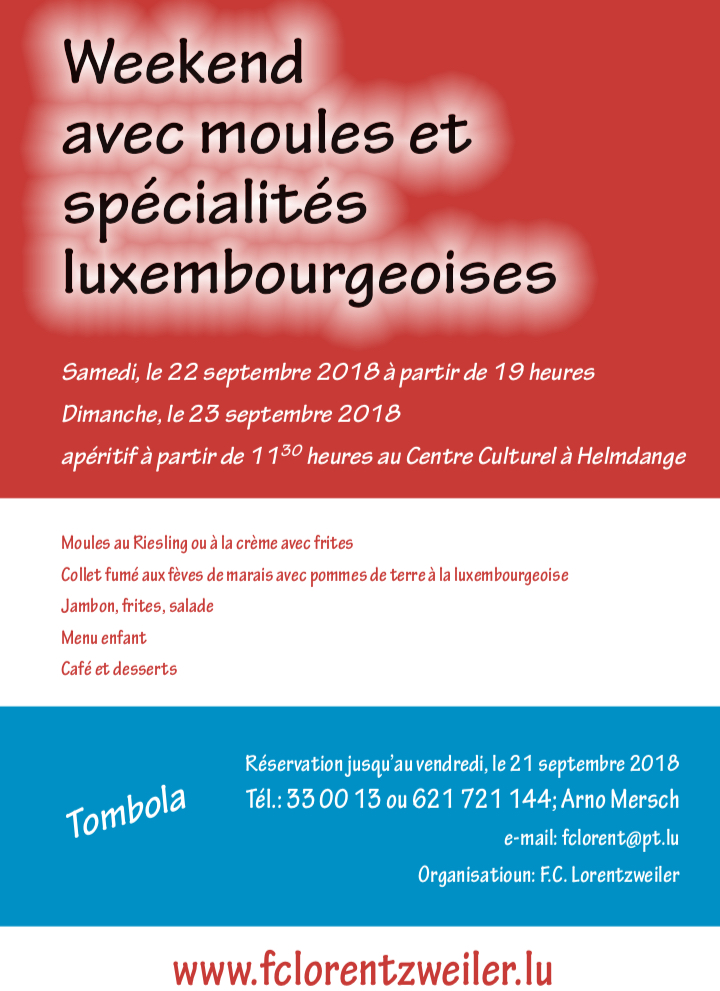 MULLEFEST 22/23.09.2018 & BROCHURE FCL MULLEFEST 22/23.09.2018 & BROCHURE FCL