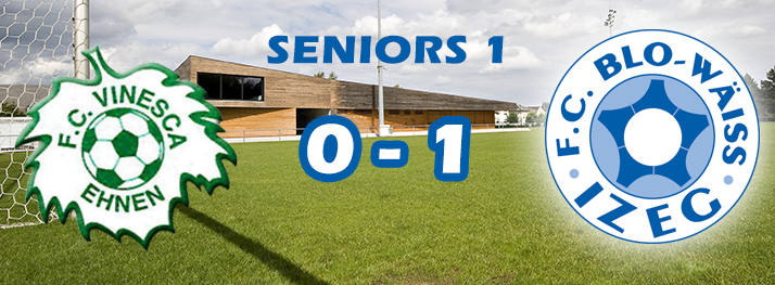 Seniors 1 - Eischten Dräier fir dës Saison Seniors 1 - Eischten Dräier fir dës Saison