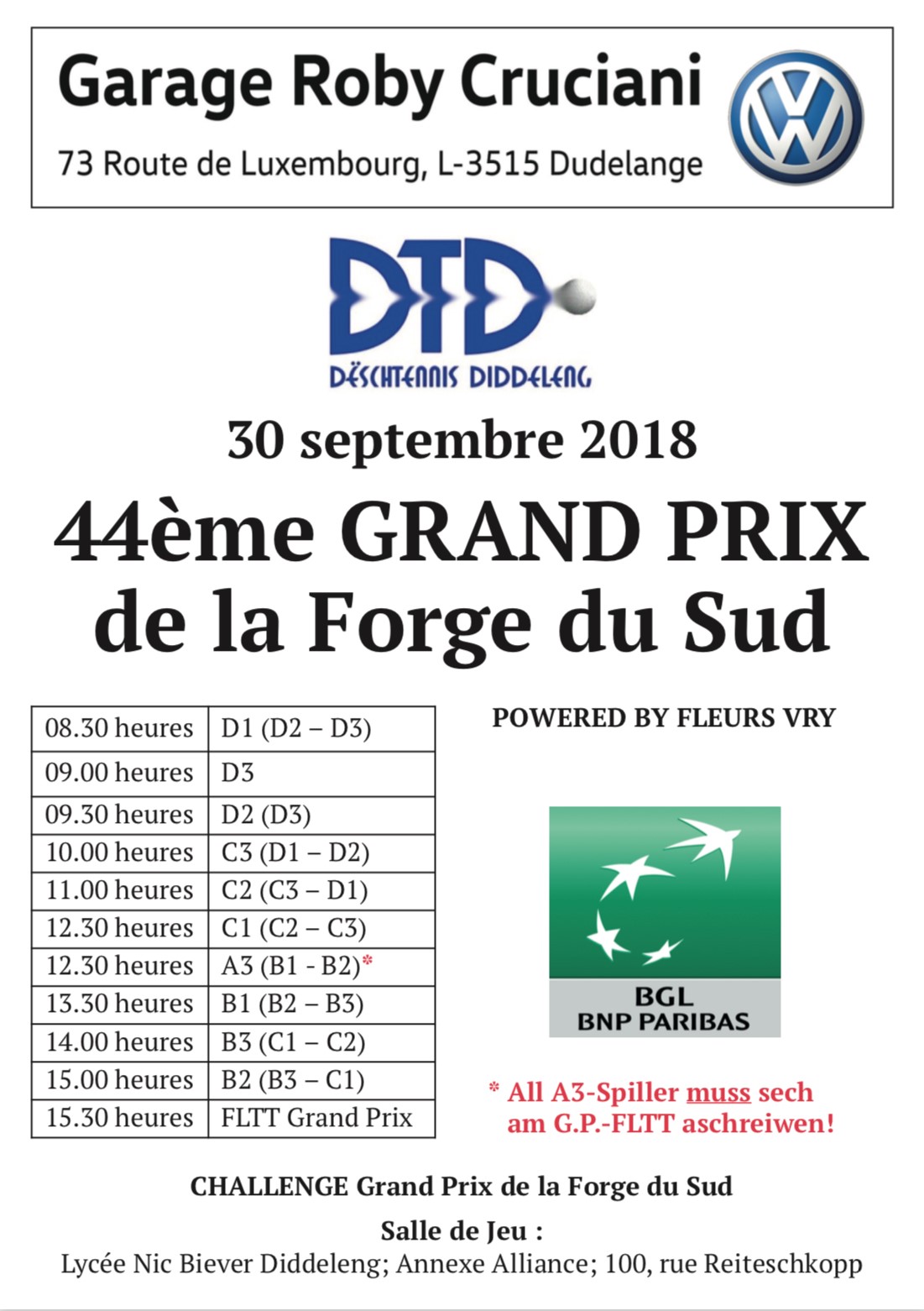 44. Grand Prix de la Forge du Sud 44. Grand Prix de la Forge du Sud