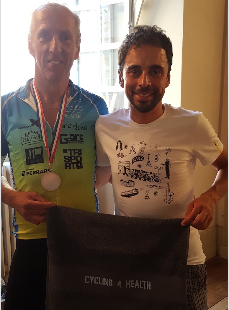 Omar di Felice soutient Cycling for Health Omar di Felice soutient Cycling for Health