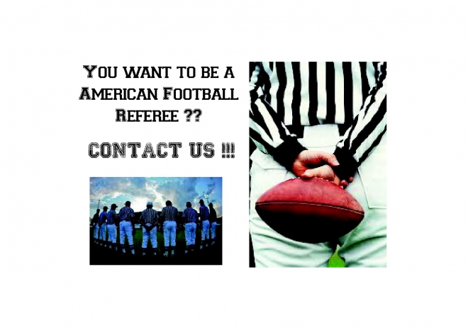 We need Referee's