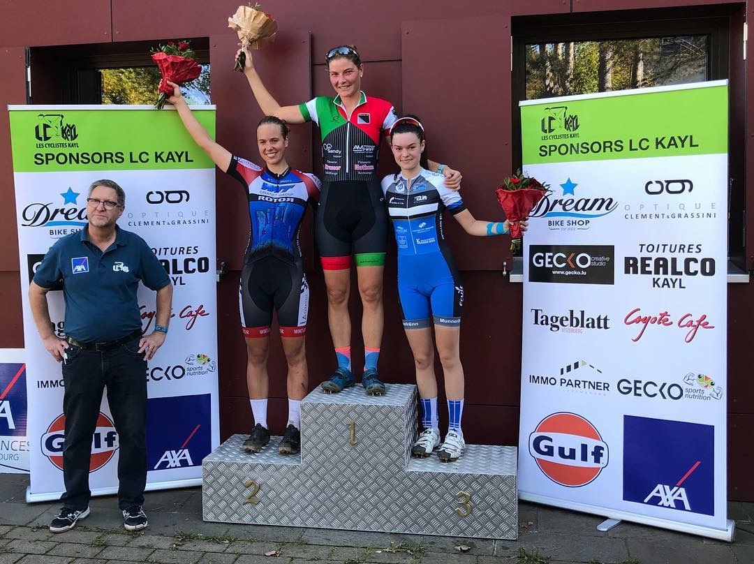 Victoire fir d'Nathalie a gutt 2. Platz fir den Arno Victoire fir d'Nathalie a gutt 2. Platz fir den Arno
