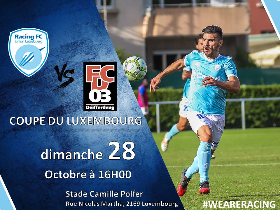 COUPE LUXEMBOURG LOTERIE NATIONALE    RACING vs DIFFERDANGE