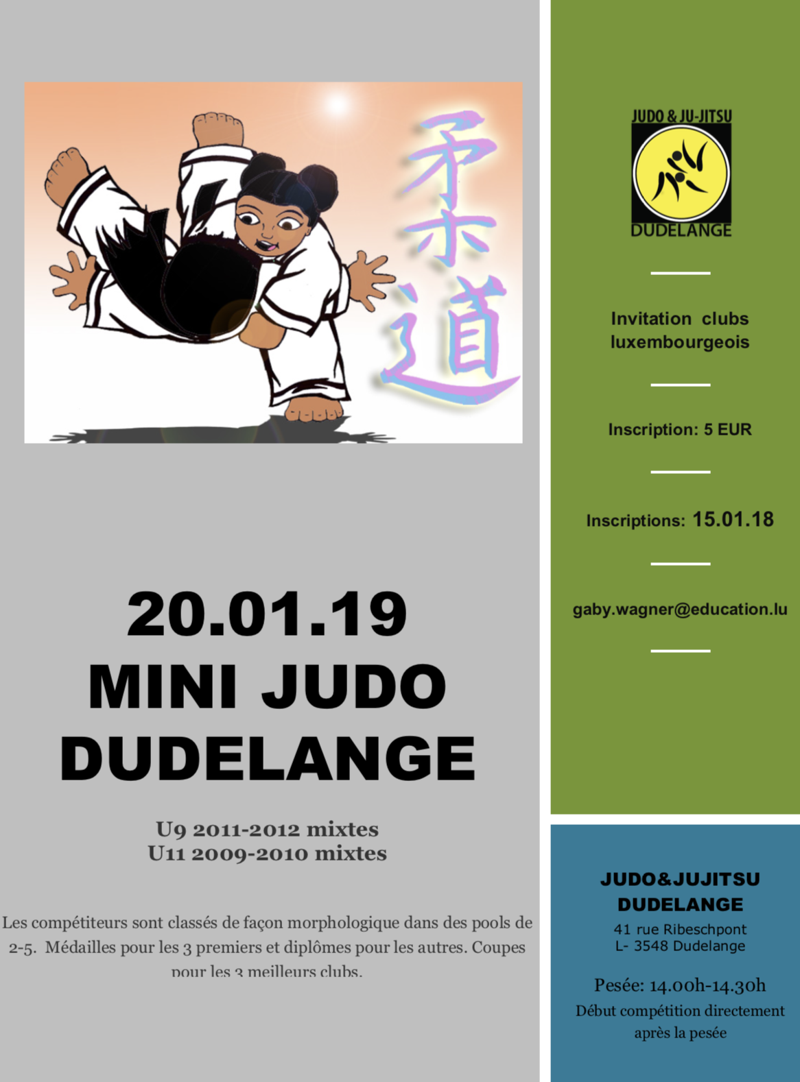 Tournoi 'Mini-Judo' 2019