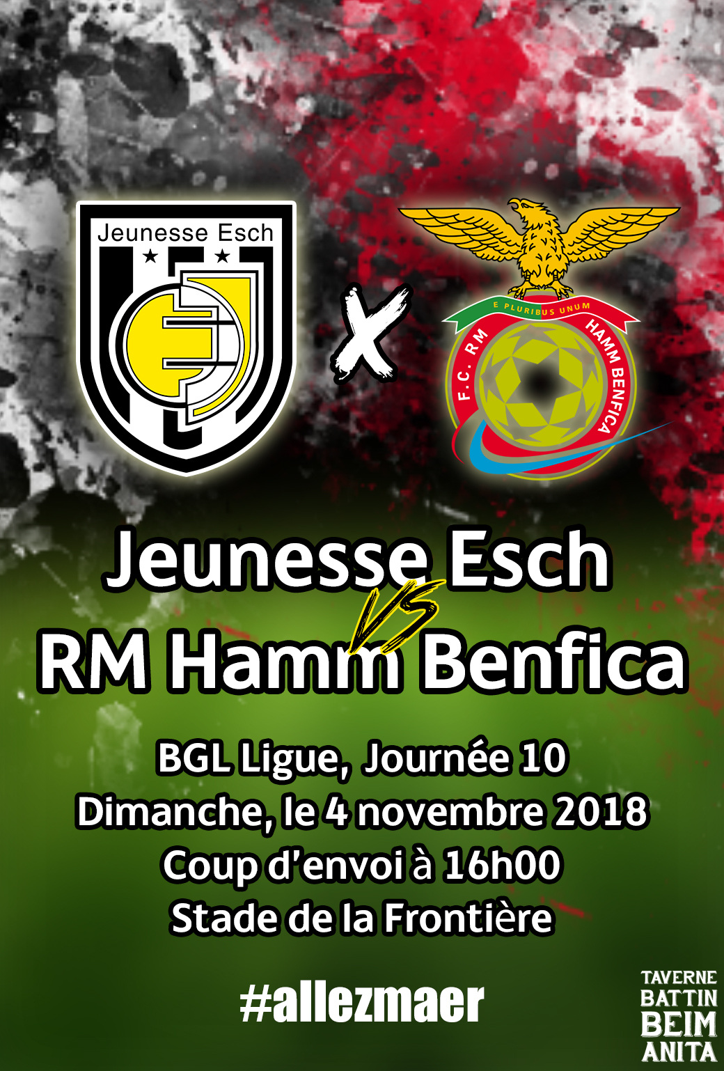 LE PROCHAIN MATCH? C'EST DÉJÀ DIMANCHE! LE PROCHAIN MATCH? C'EST DÉJÀ DIMANCHE!