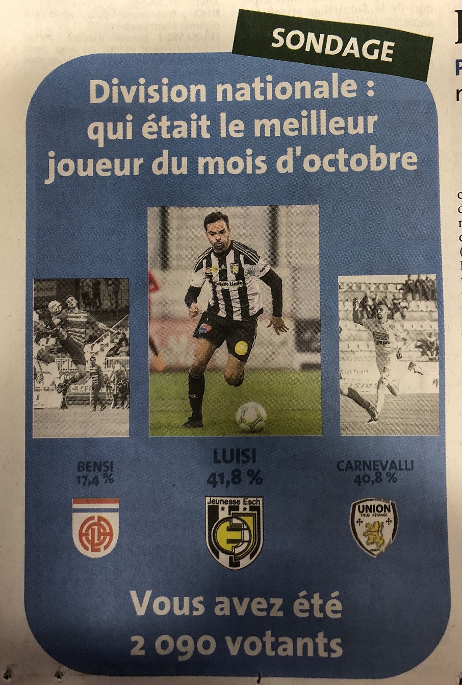 ET DE DEUX POUR LUISI