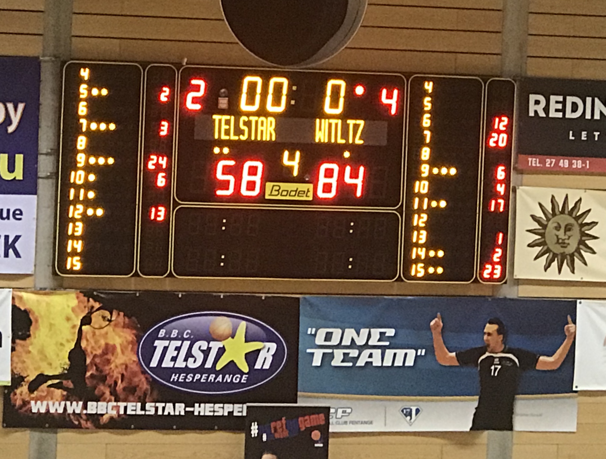 Défaite an der Coupe géint Wolz