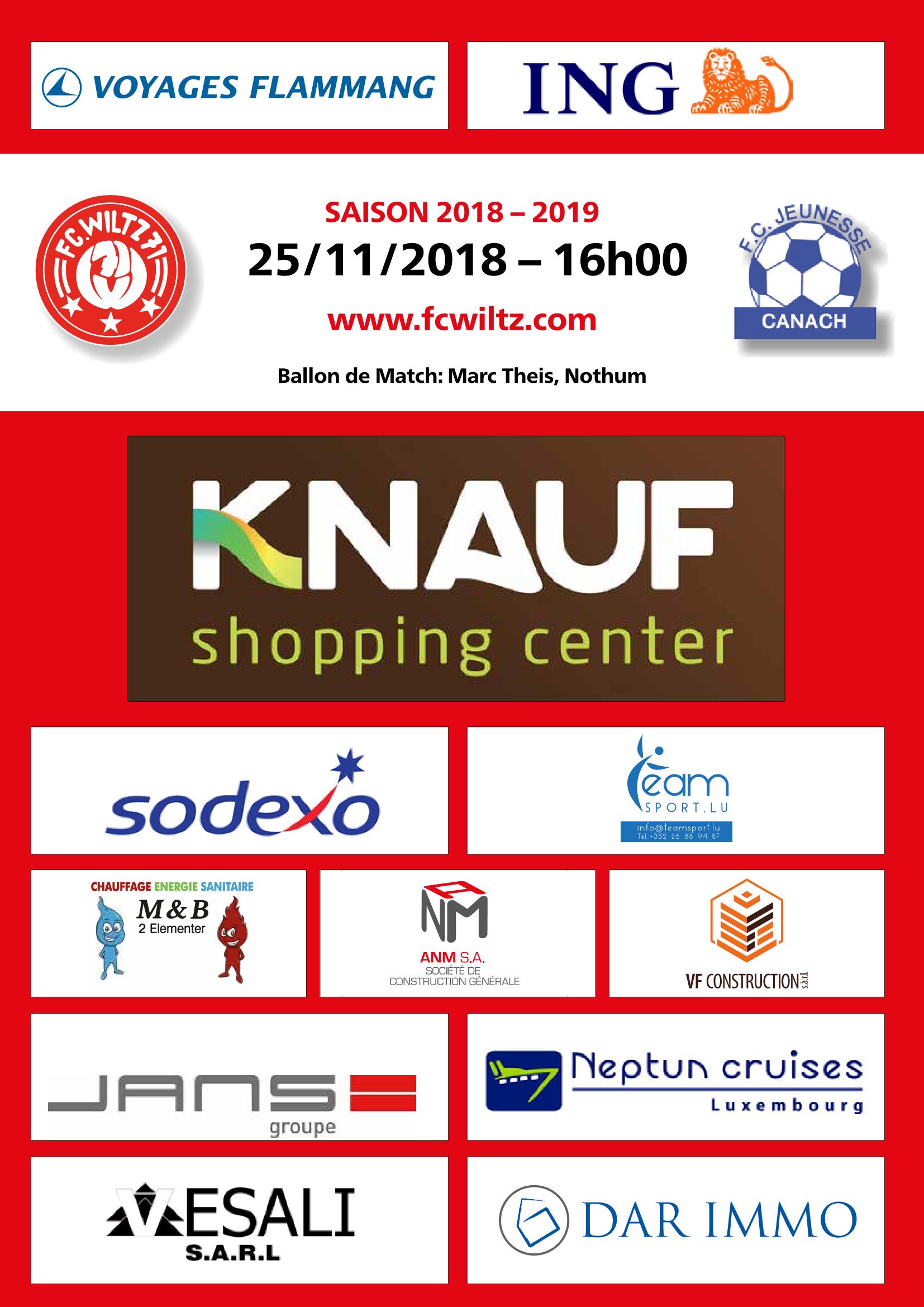 JOURNAL OFFICIEL - FC Wooltz 71 vs FC Jeunesse Kanech JOURNAL OFFICIEL - FC Wooltz 71 vs FC Jeunesse Kanech