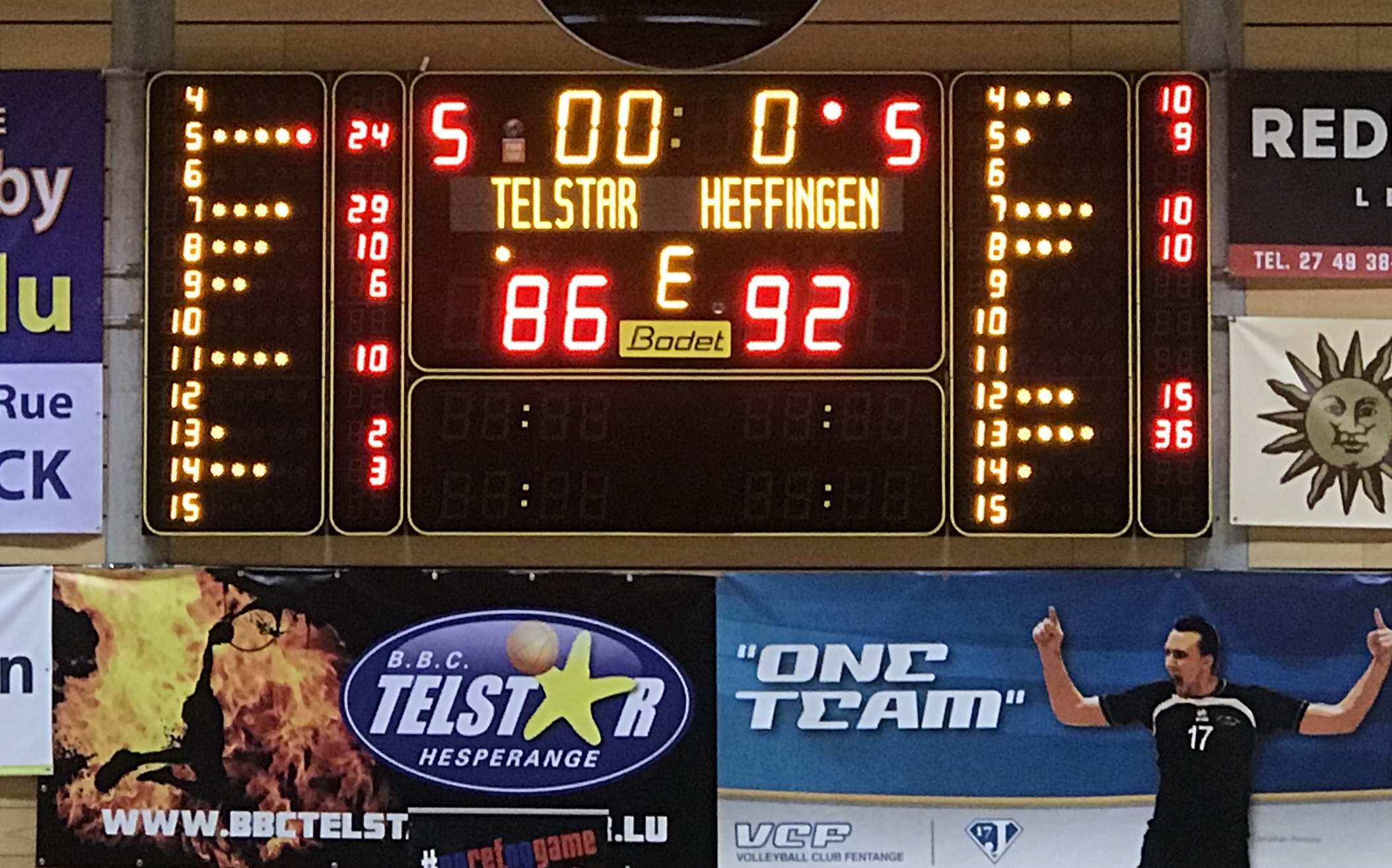 Défaite géint Hiefenech