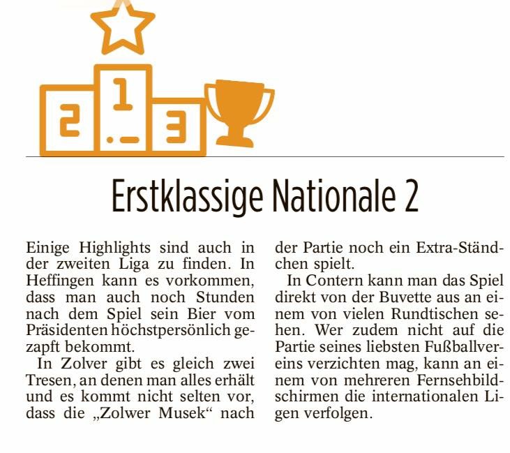Artikel aus dem Tageblatt Artikel aus dem Tageblatt