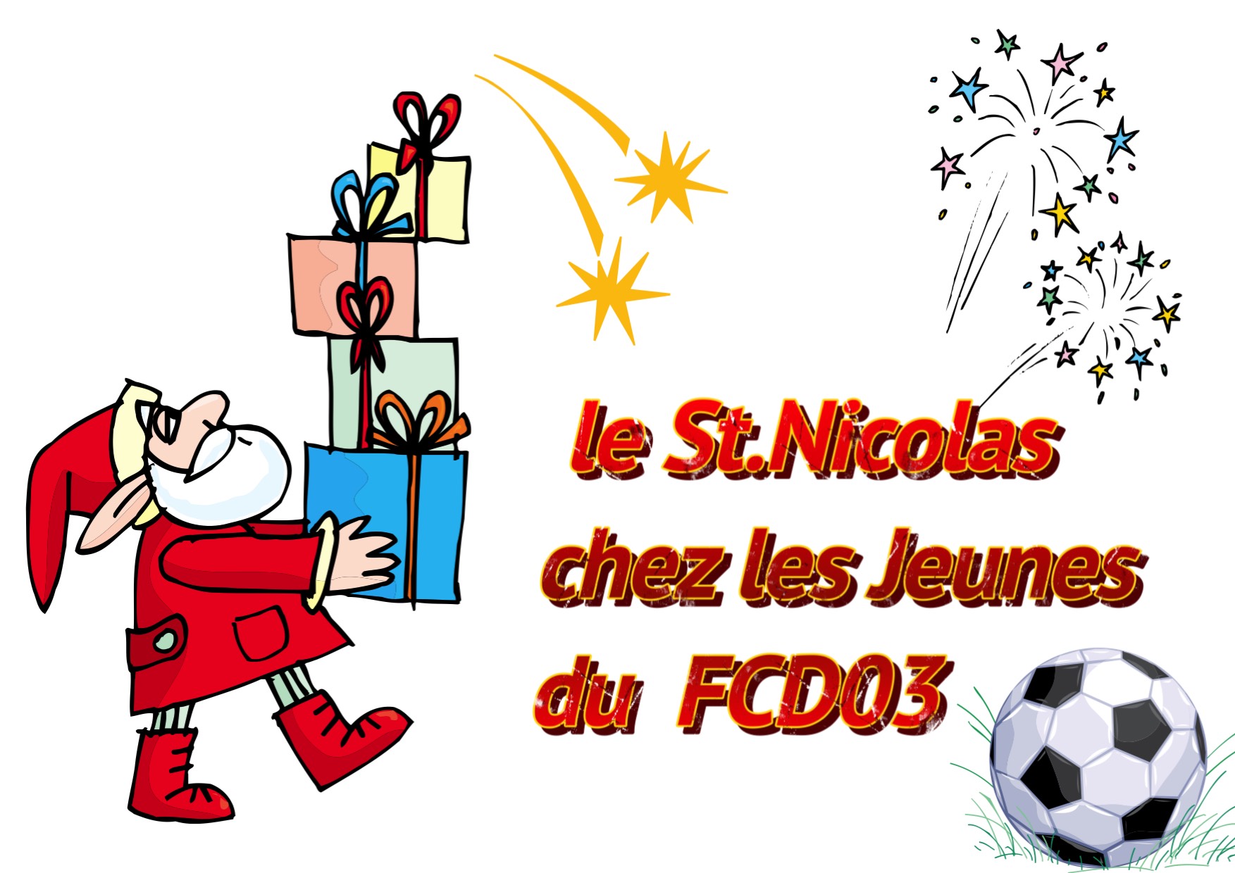 St.NICOLAS Chez les Jeunes  du FCD03