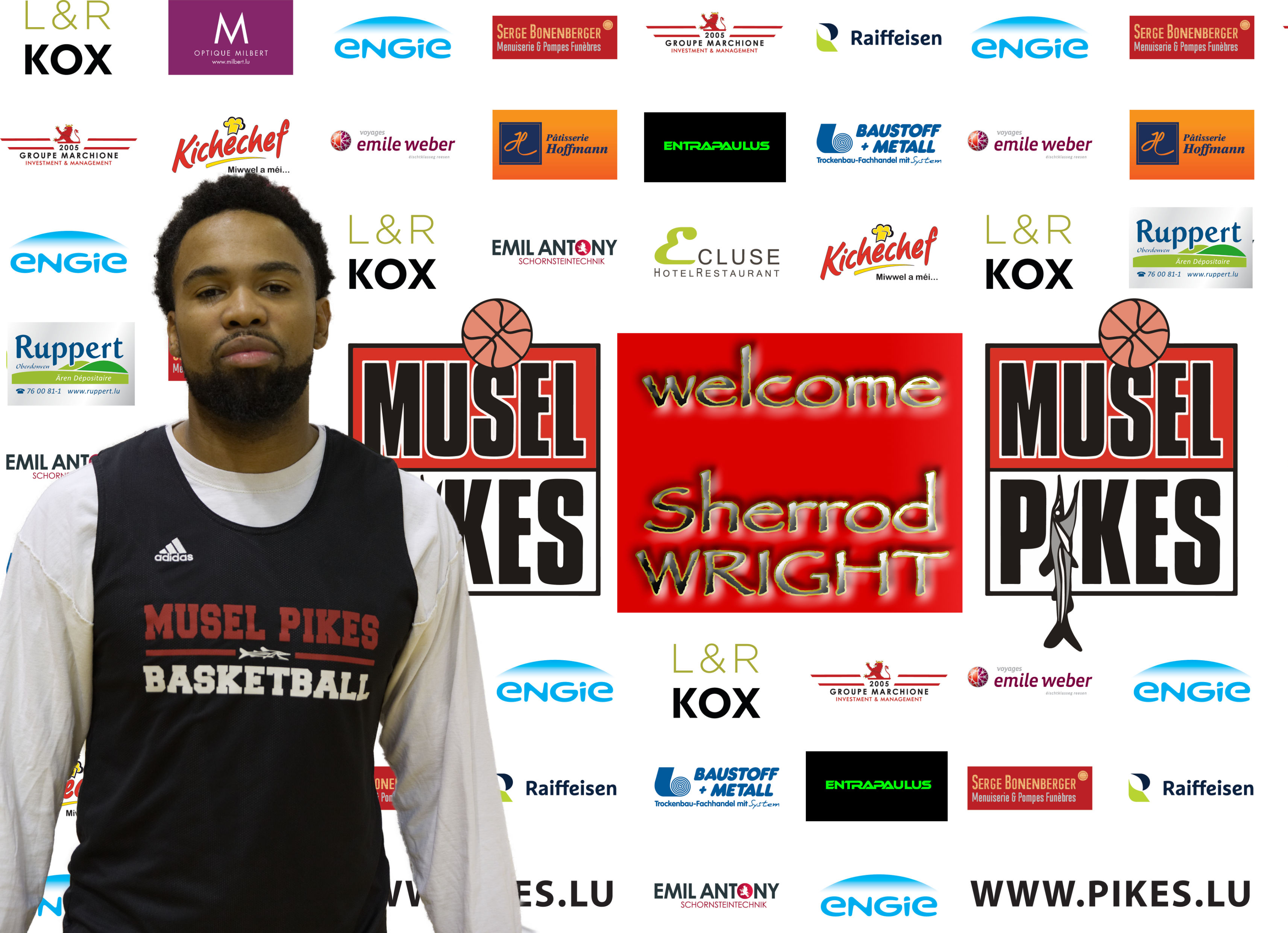 WELCOME SHERROD NIGEL WRIGHT