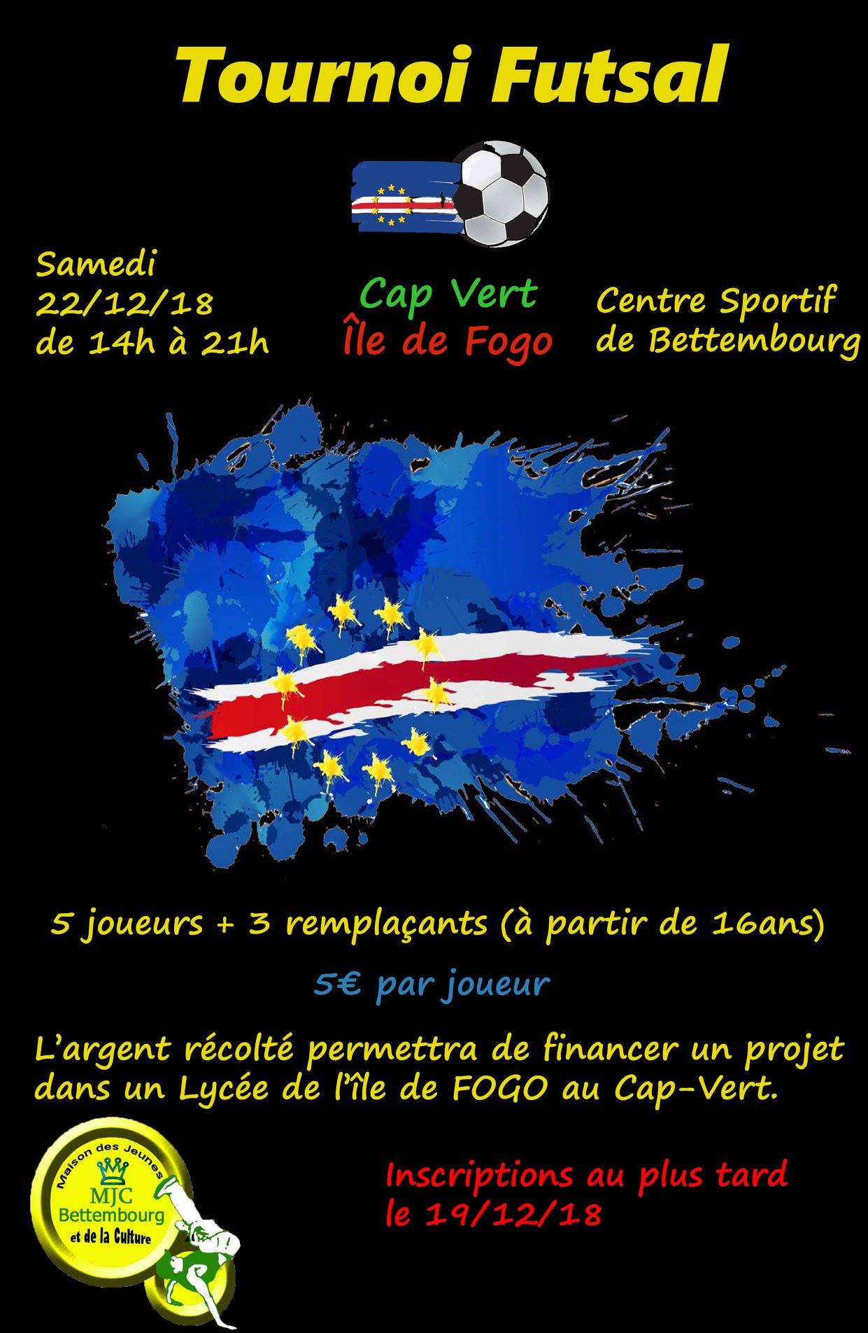22/12/2018 - Tournoi Futsal 22/12/2018 - Tournoi Futsal