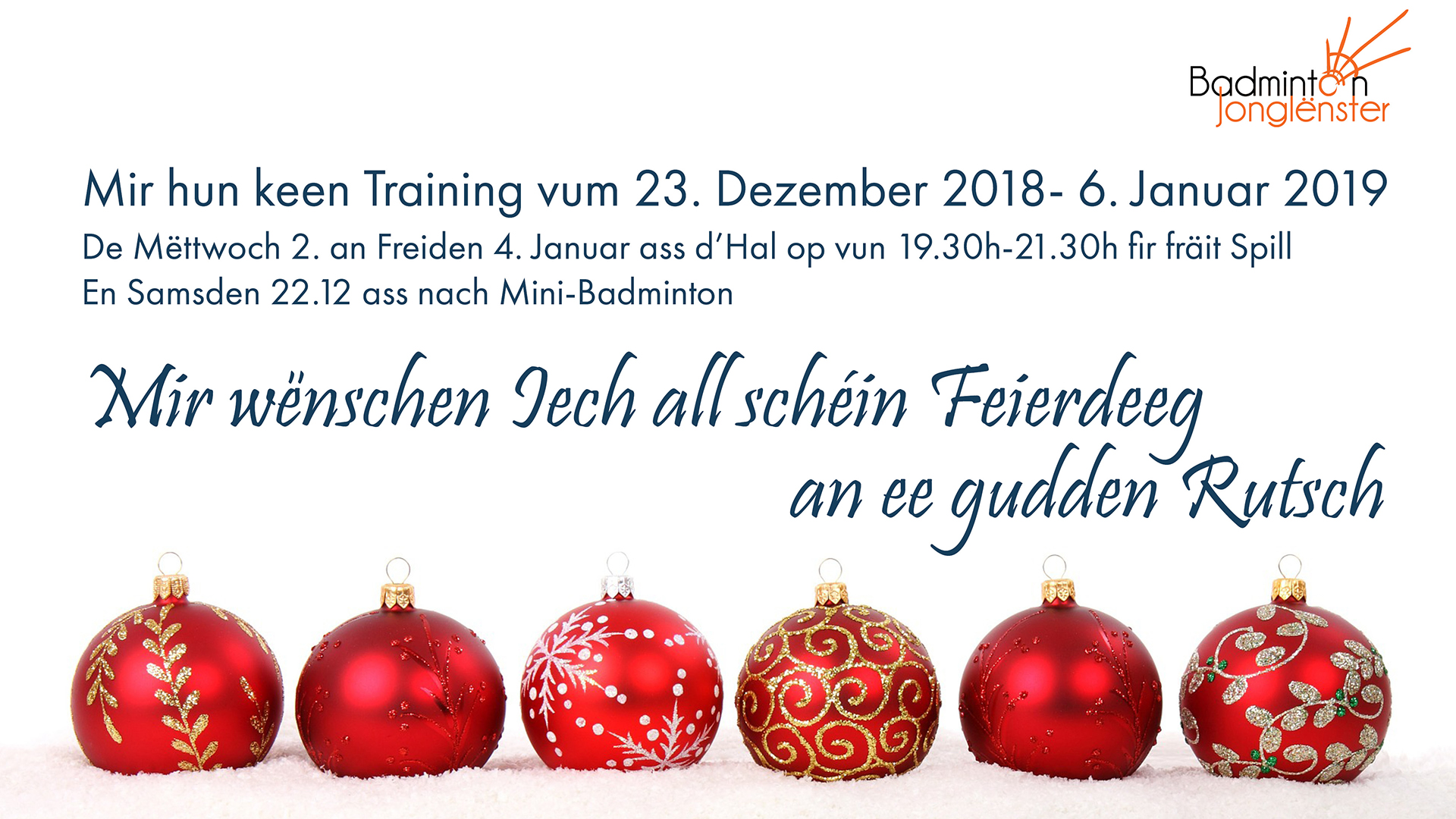 Vacances de Noël 2018 Vacances de Noël 2018