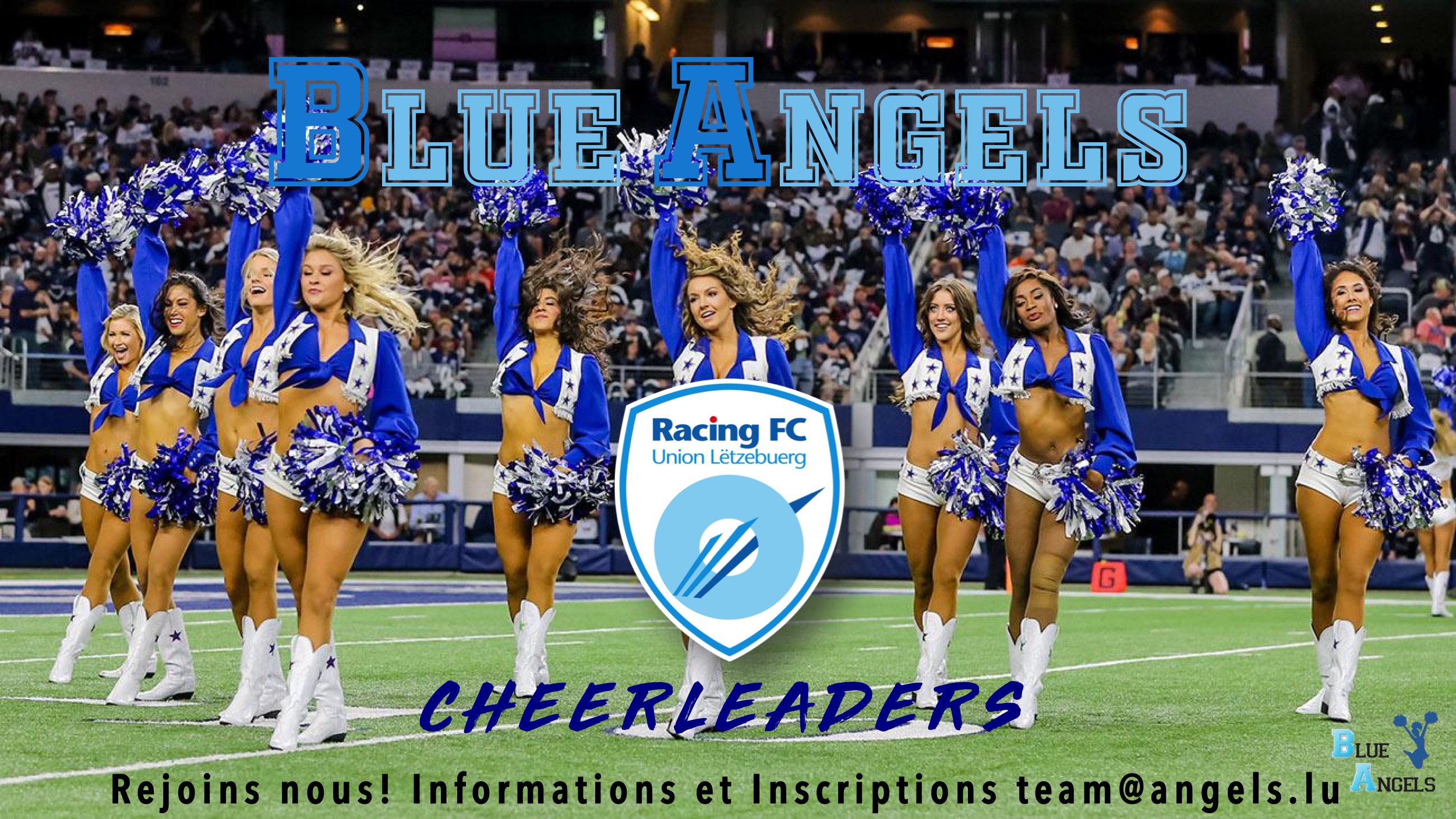 Cheerleaders - Blue Angels Cheerleaders - Blue Angels