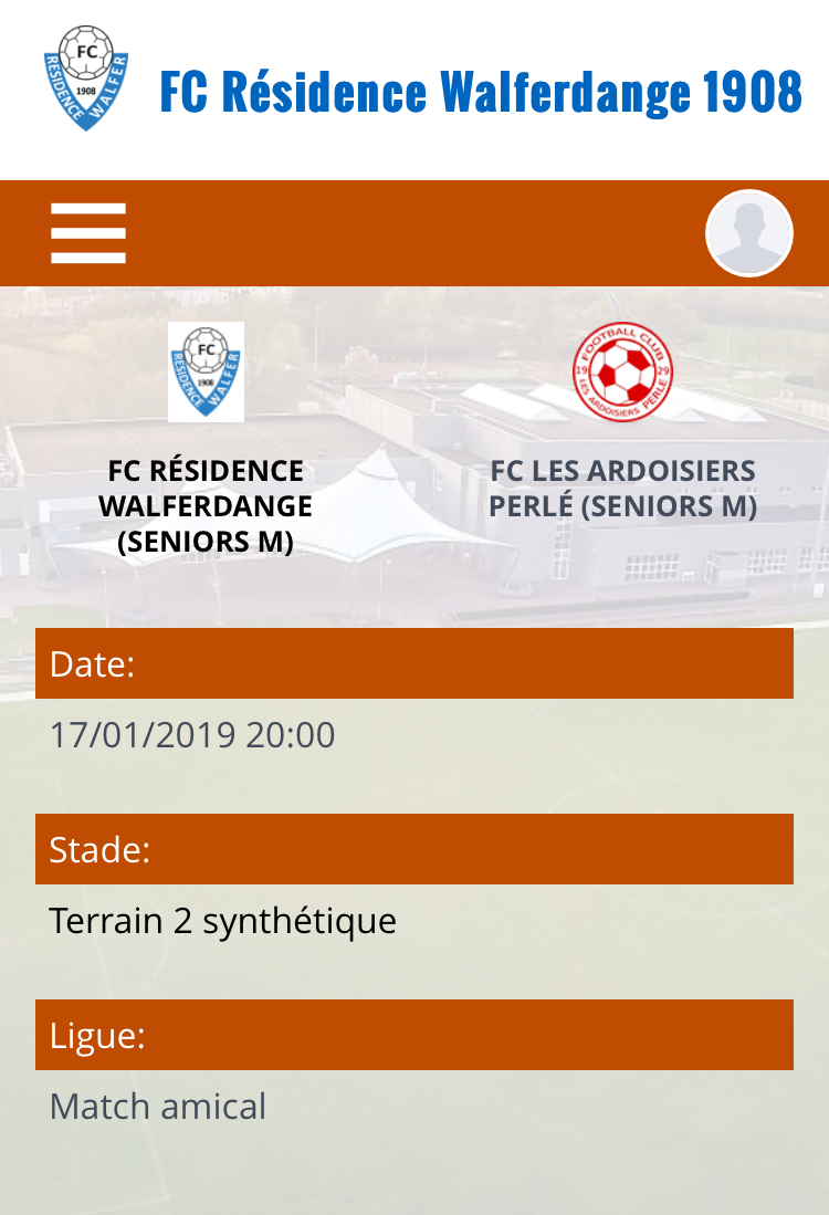 17/01/2019 Match Amical
