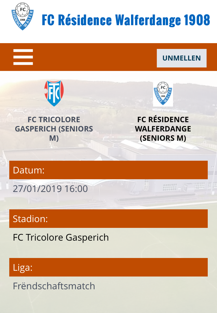 27/01/2019 Match amical