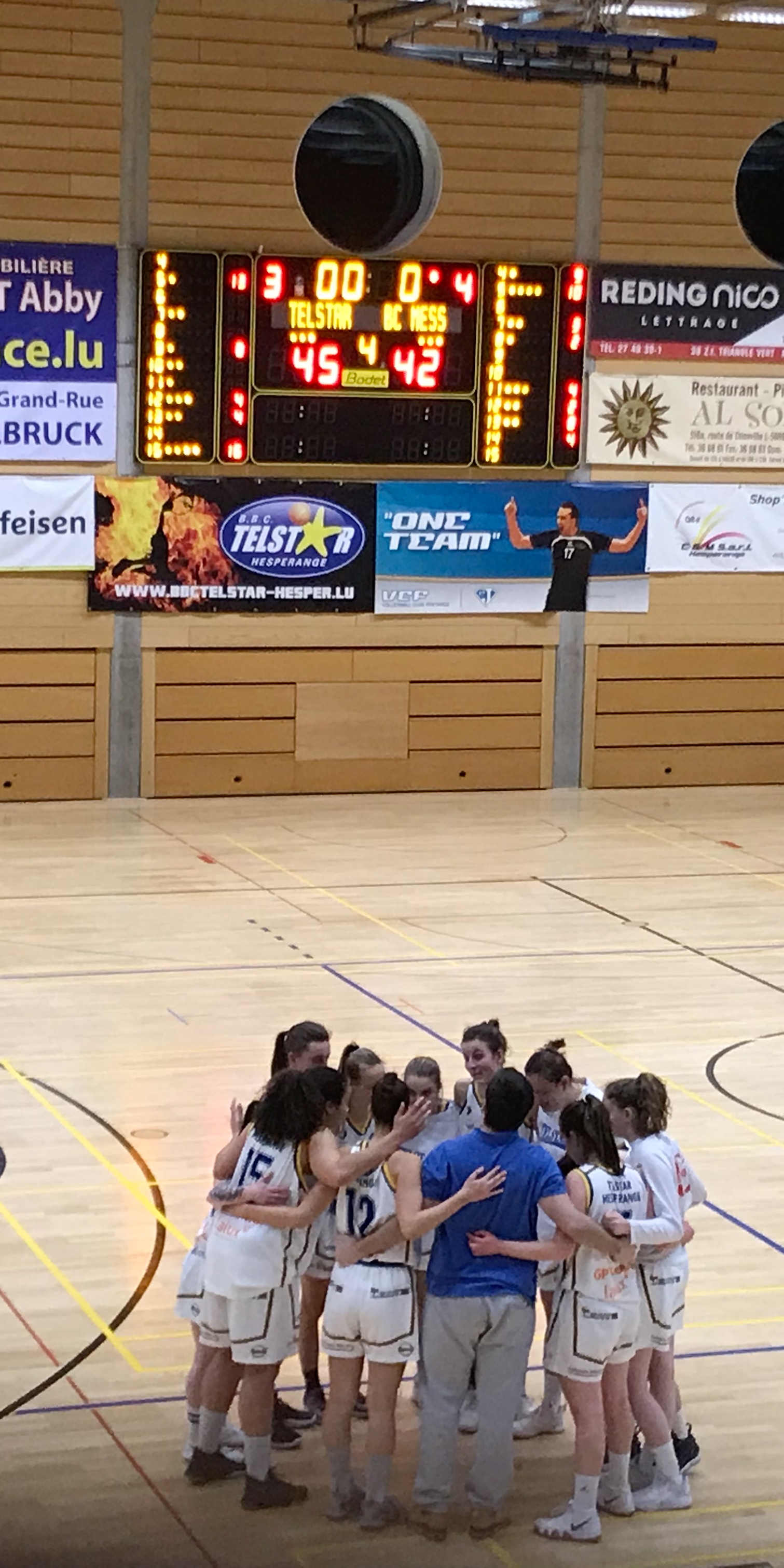 Dammen: Victoire géint Mess