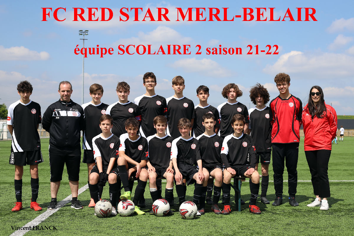 équipe SCOLAIRE 2 saison 2021-2022